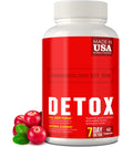 CANNABIOLOGY EST. 2016 Complete Body Cleanse - Natural Detox Body Cleanse Support for Liver Urinary Tract Digestive System - Made in USA - Body Detox and Cleanse for Women & Men - 42 Vegan Caps