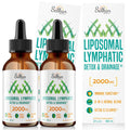 SilkinSurj Liposomal Lymphatic Drainage Drops - Immune and Lymphatic Support - Detox Cleanse Supplements - Lymphedema Relief - PureLymphSwell BlendEchinacea & Dandelion - 60-Day Supply