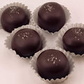 Dark Chocolate Sea Salt Caramel Truffles