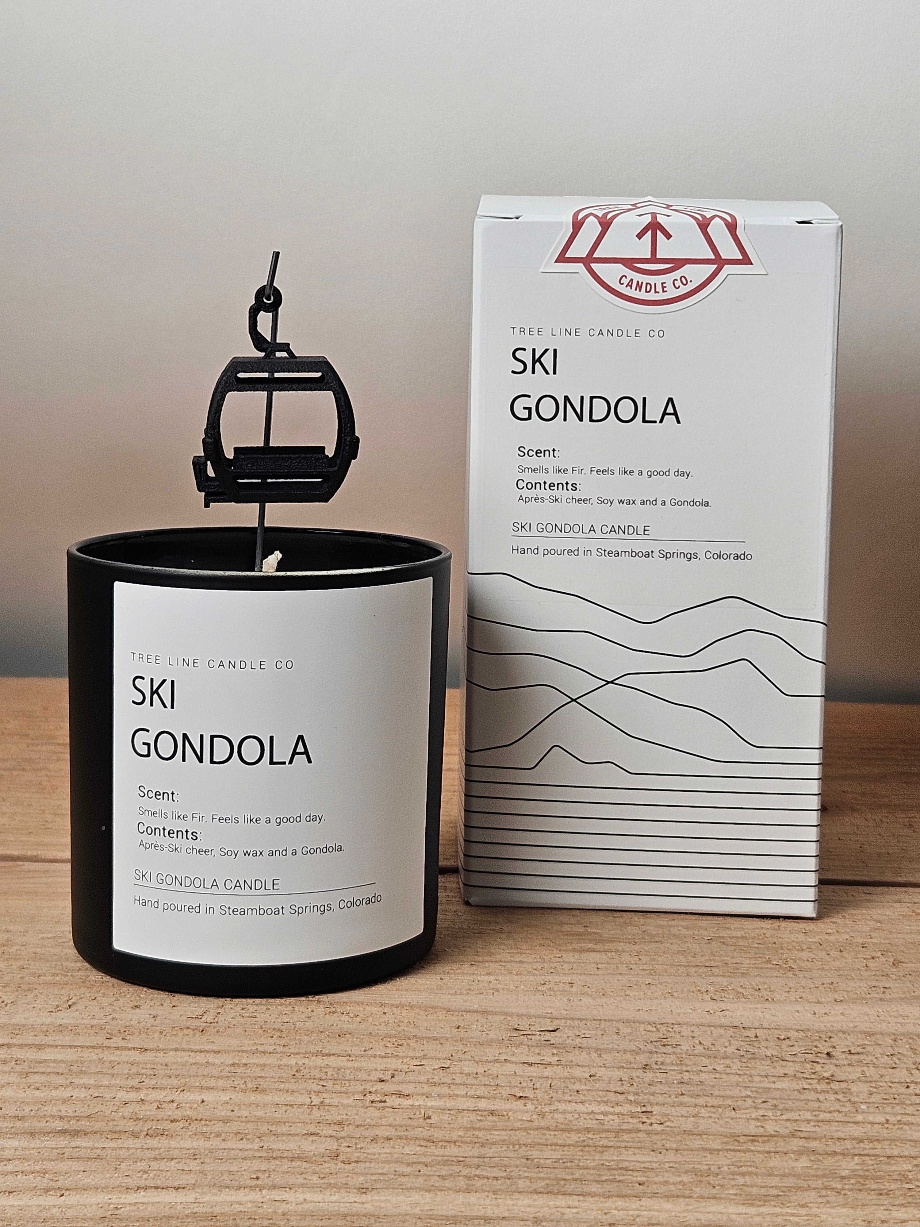 Ski Gondola Candle