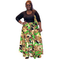 Womens Long Camo Maxi Skirt
