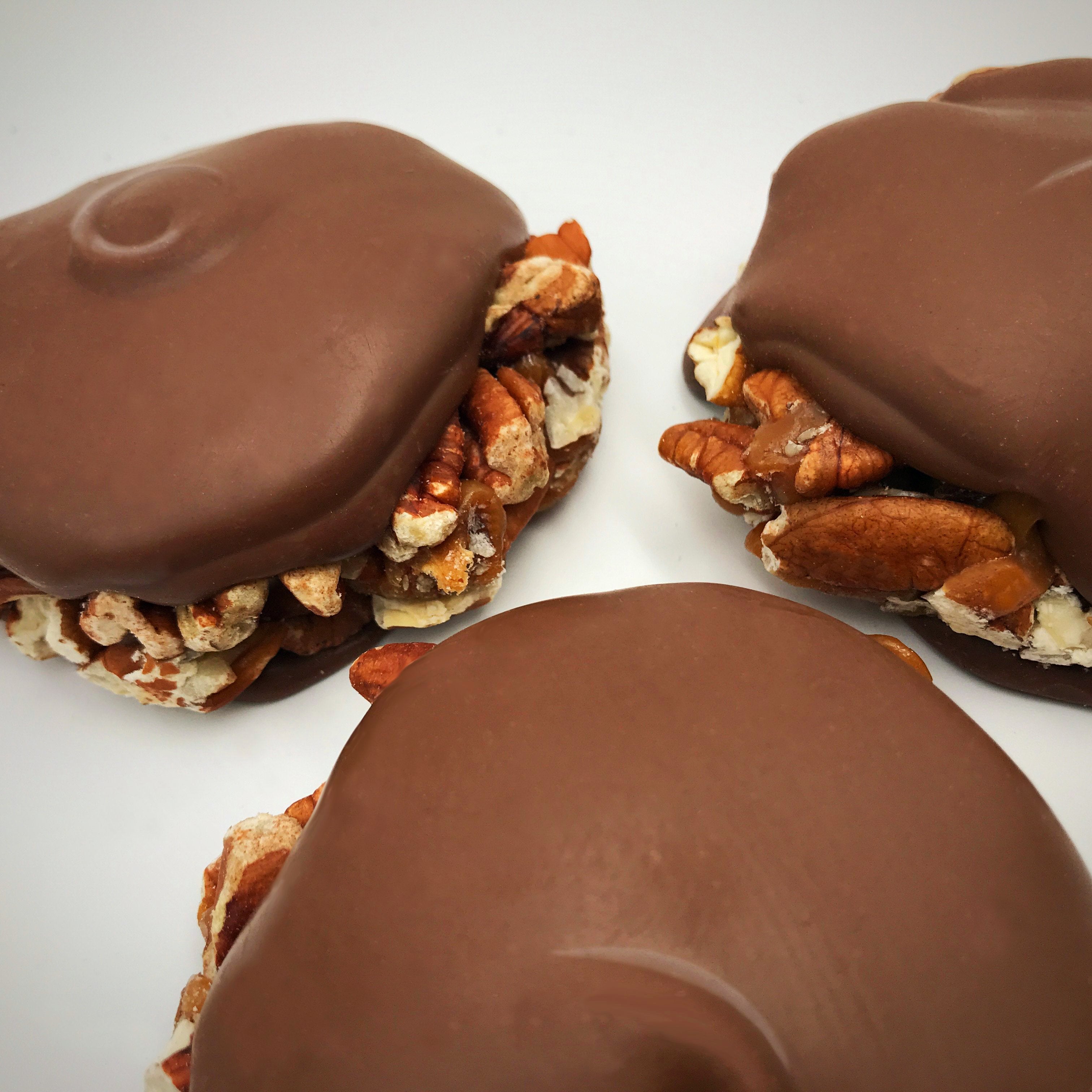 Milk Chocolate Pecan Turtles