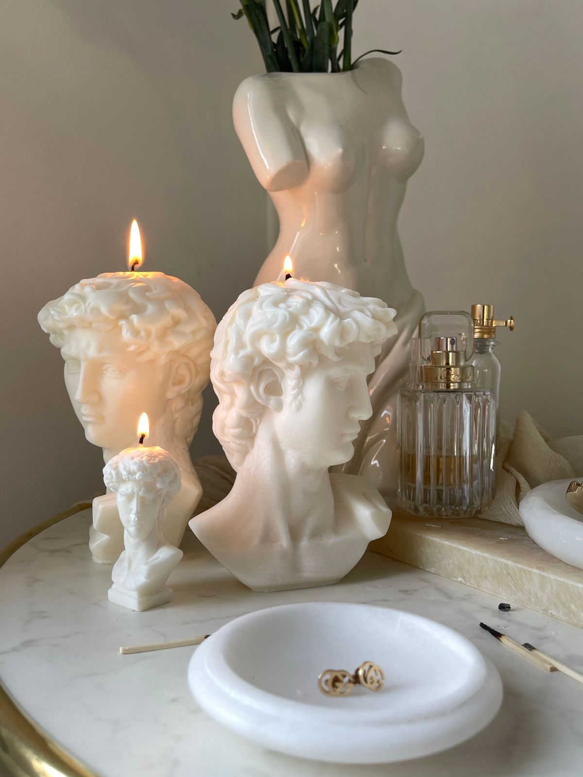 Luxury candles gifting decor
