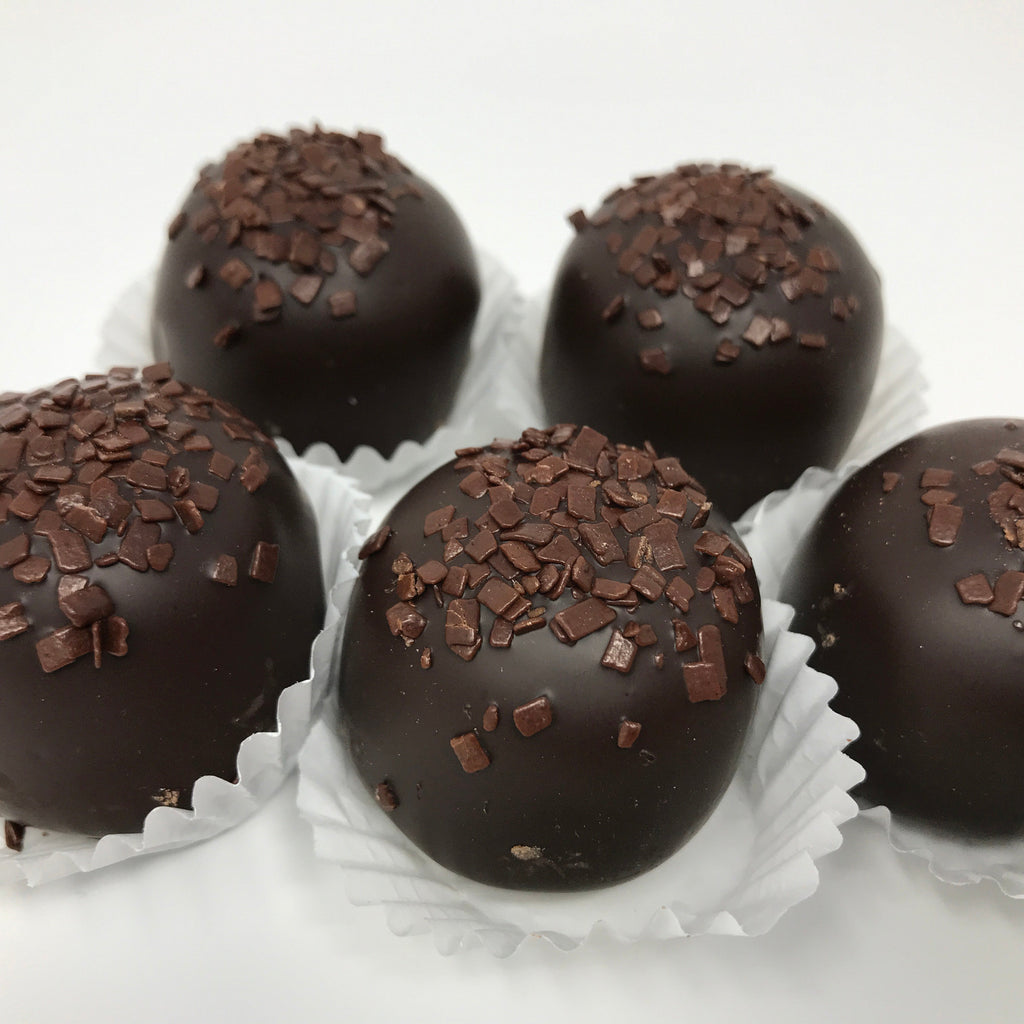 Wicked Dark Chocolate Truffles